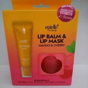 Mango & Cherry Lip Balm and Mask Set